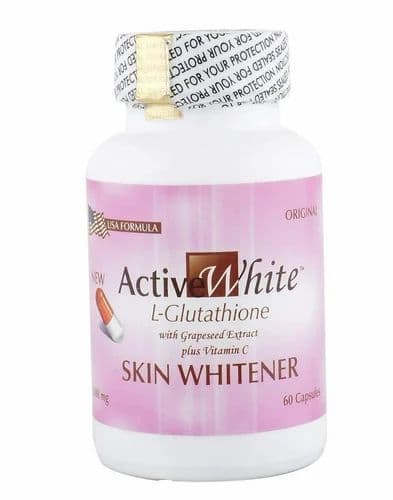 Active White L Glutathione Skin Whitener Capsules